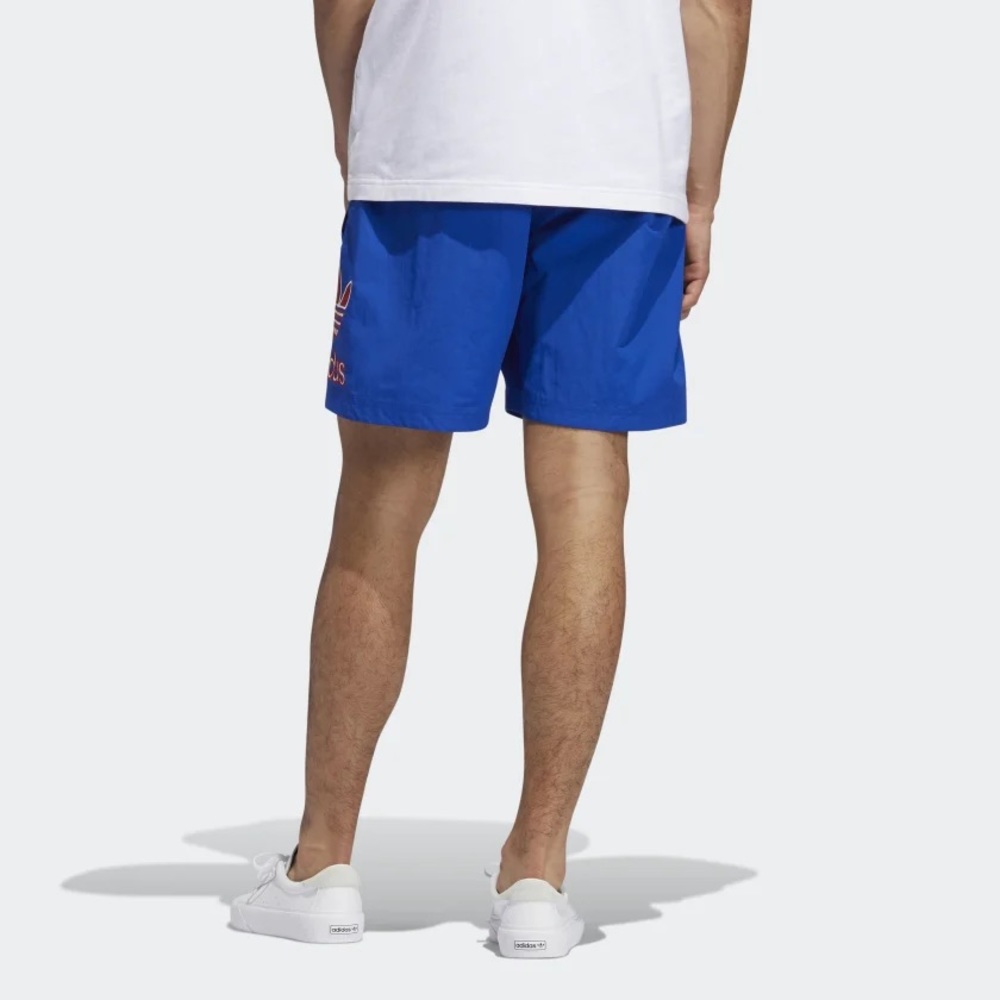 Adidas Originals Mens Medium Trefoil Shorts - Picture 4 of 9